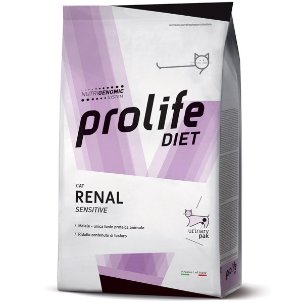Prolife Diet Cat Renal Sensitive Cibo Secco Per Gatti Sacco 1,5kg-2
