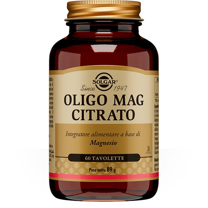 Solgar Oligo Mag Citrato 60 Tavolette  - 2