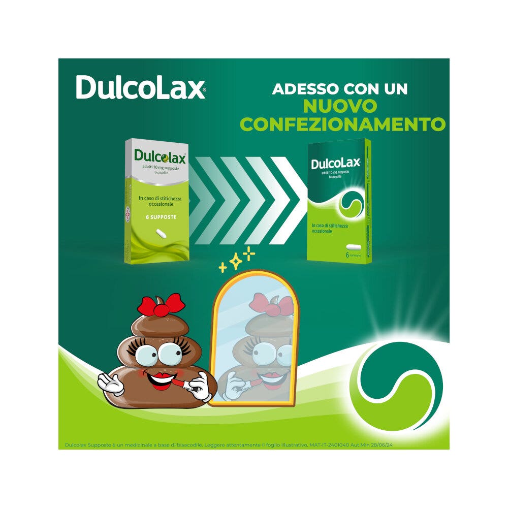 Dulcolax 6 Supposte Contro La Stitichezza Occasionale Per Adulti-2