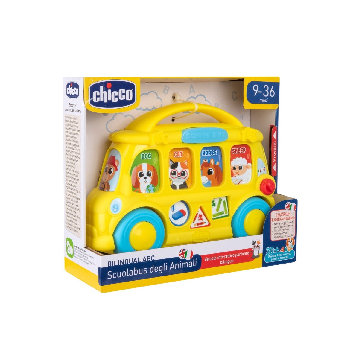 Chicco Gioco Scuolabus Parlante ABC 9-36 Mesi-5