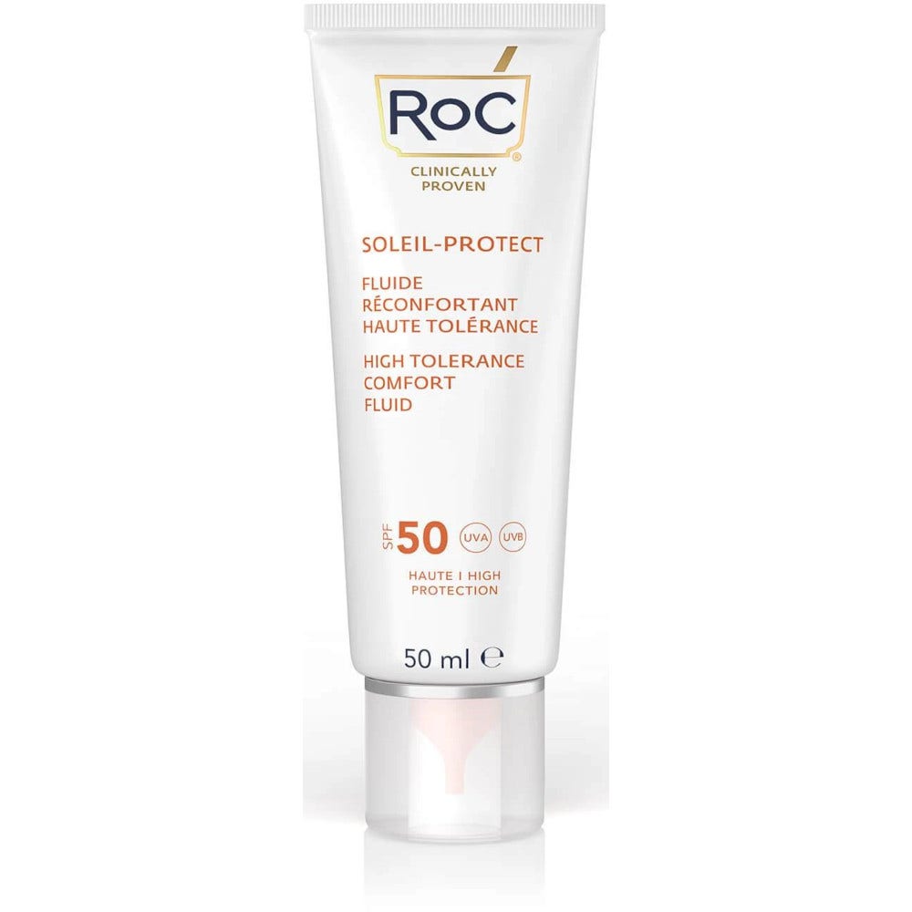 Roc Solare Viso Fluido Elevata Tollerabilità SPF50 50ml  - 1