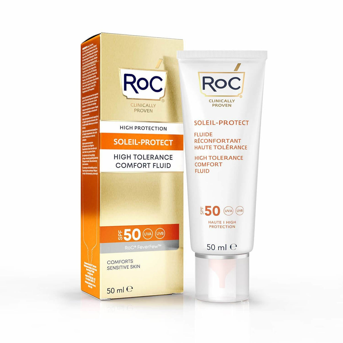 Roc Solare Viso Fluido Elevata Tollerabilità SPF50 50ml  - 5