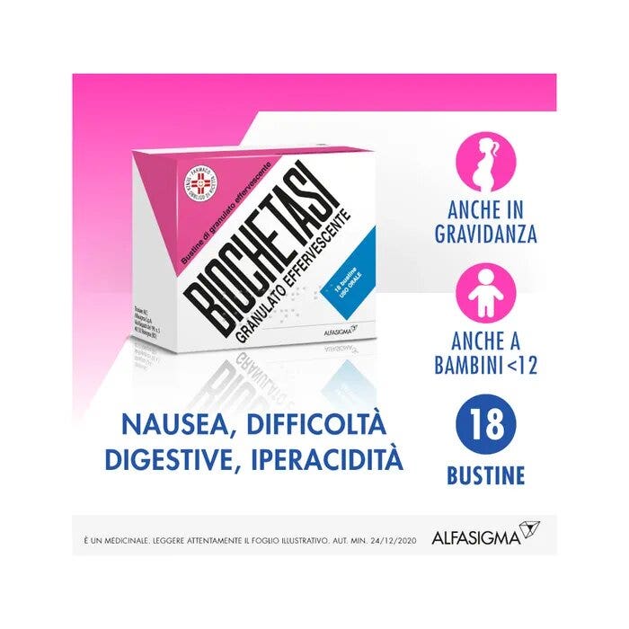 Biochetasi Orosolubile Granulato Effervescente 18 Bustine-10