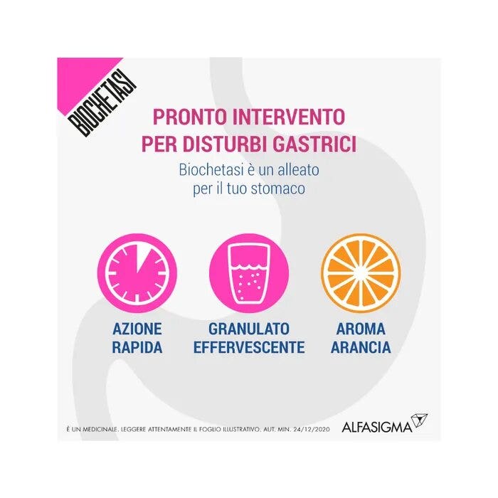 Biochetasi Orosolubile Granulato Effervescente 18 Bustine-11