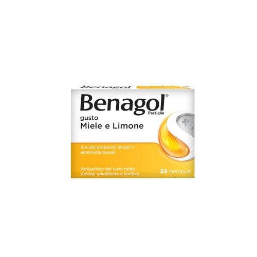 Benagol Miele E Limone 24 Pastiglie Mal Di Gola-1