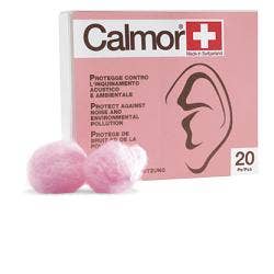 Calmor Tappi Auricolari Cera 12 Pezzi-1