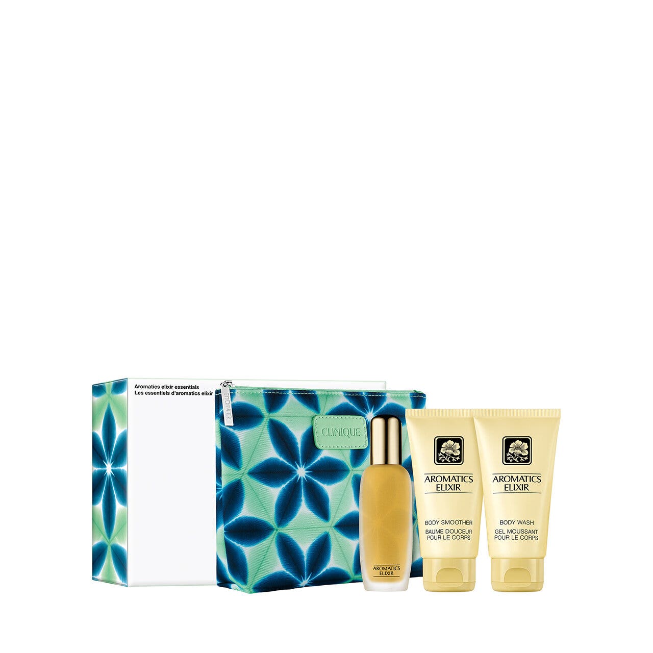 Clinique Set Aromatics Elixir Essentials Eau de Parfum 45ml+Crema Corpo 75ml+Body Wash 75ml-1