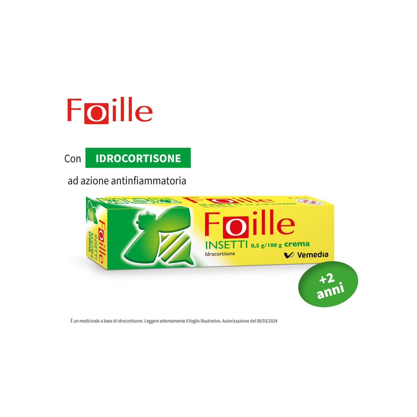 Foille Insetti Crema 15g 0,5%-19
