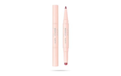Pupa Vamp! Creamy Duo Matita Labbra Contouring & Rossetto Brillante 008 Vintage Rose-3