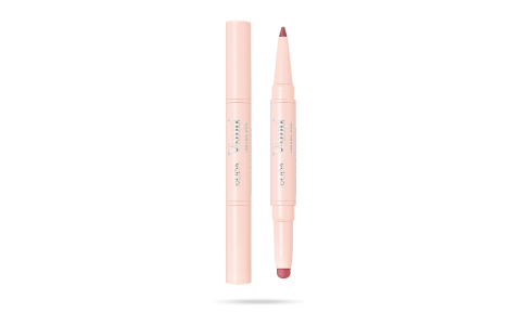 Pupa Vamp! Creamy Duo Matita Labbra Contouring & Rossetto Brillante 008 Vintage Rose-0