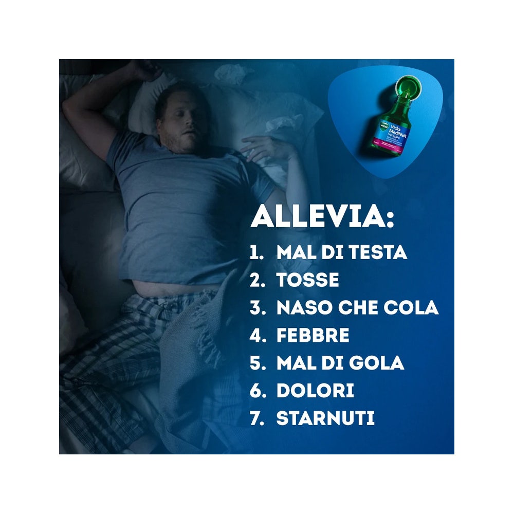 Vicks Medinait Sciroppo 180ml-11