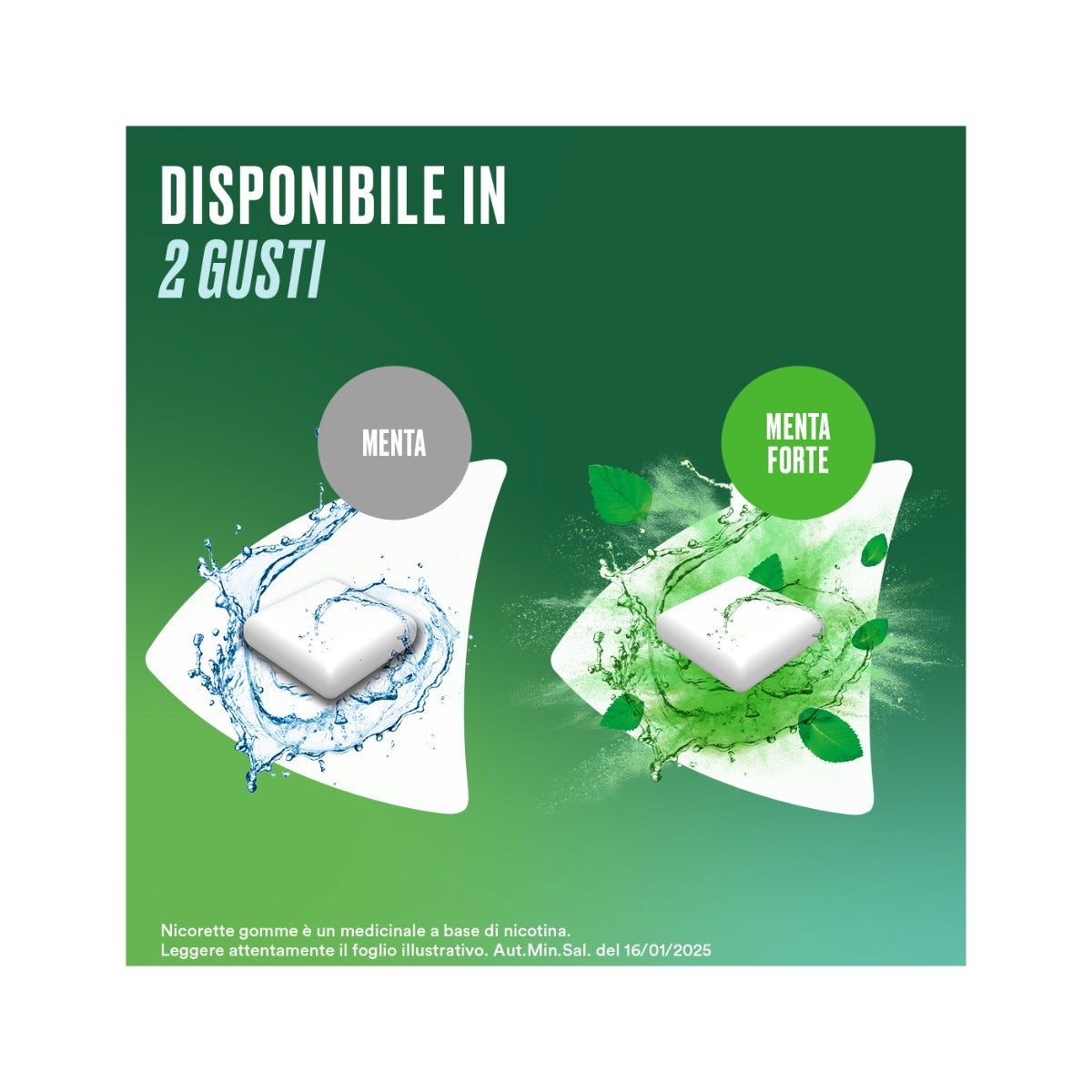 Nicorette 30 Gomme Da Masticare 2mg Menta Forte-7