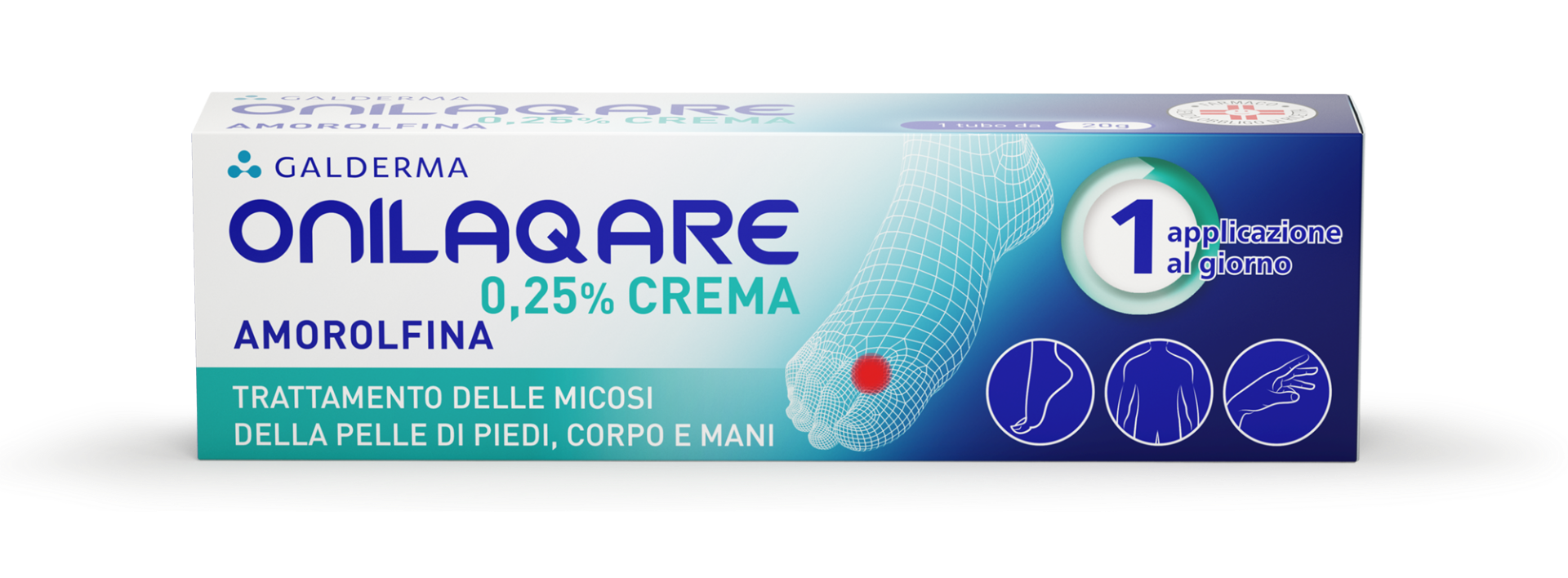 Onilaqare Crema Dermatologica 20g 0.25%-2