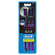 Spazzolino Manuale Oral-B Allrounder Black 3 Pezzi-2