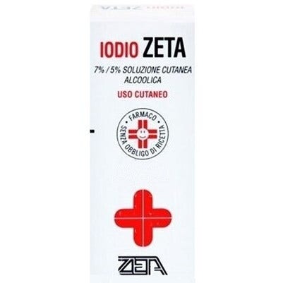 Iodio Zeta Soluzione Cutanea Alcoolica 20ml-2
