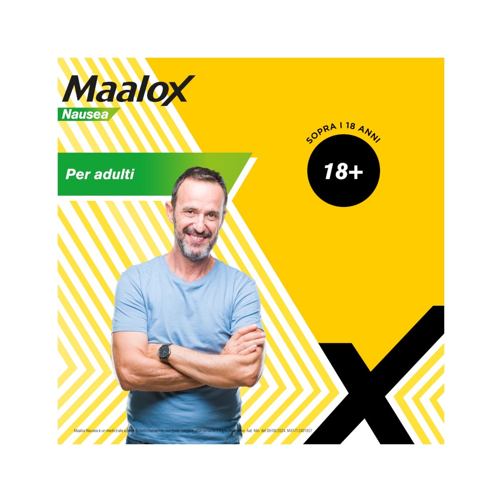 Maalox Nausea Trattamento della Nausea 20 cpr Effervescenti-25