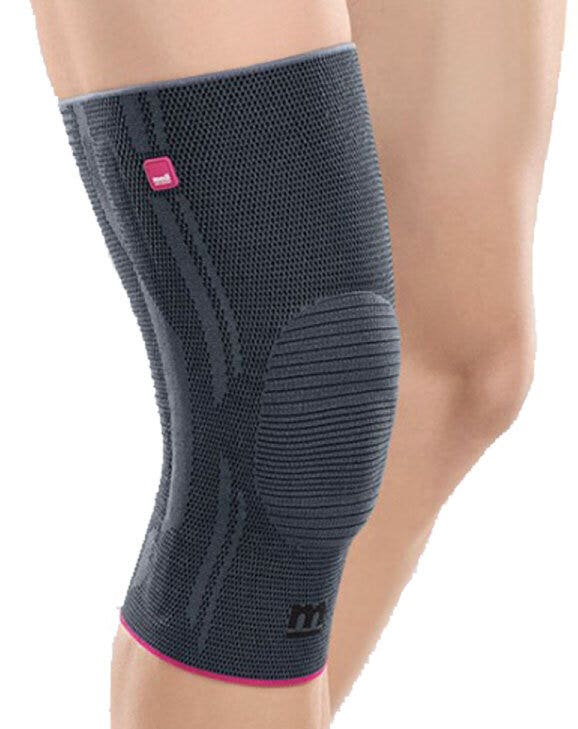 Genumedi Ginocchiera Elastica Con Anello Rotuleo In Silicone Taglia VI M613-1