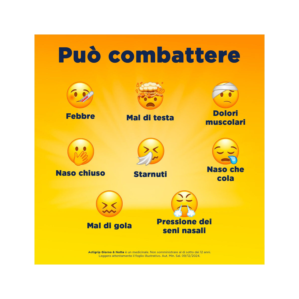 Actigrip Giorno e Notte Compresse per Raffreddore Febbre e Influenza-3