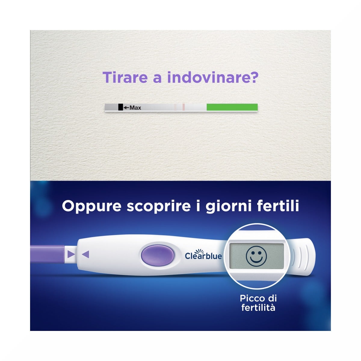 Test di Ovulazione Clearblue Digitale Avanzato 10 Sticks-10