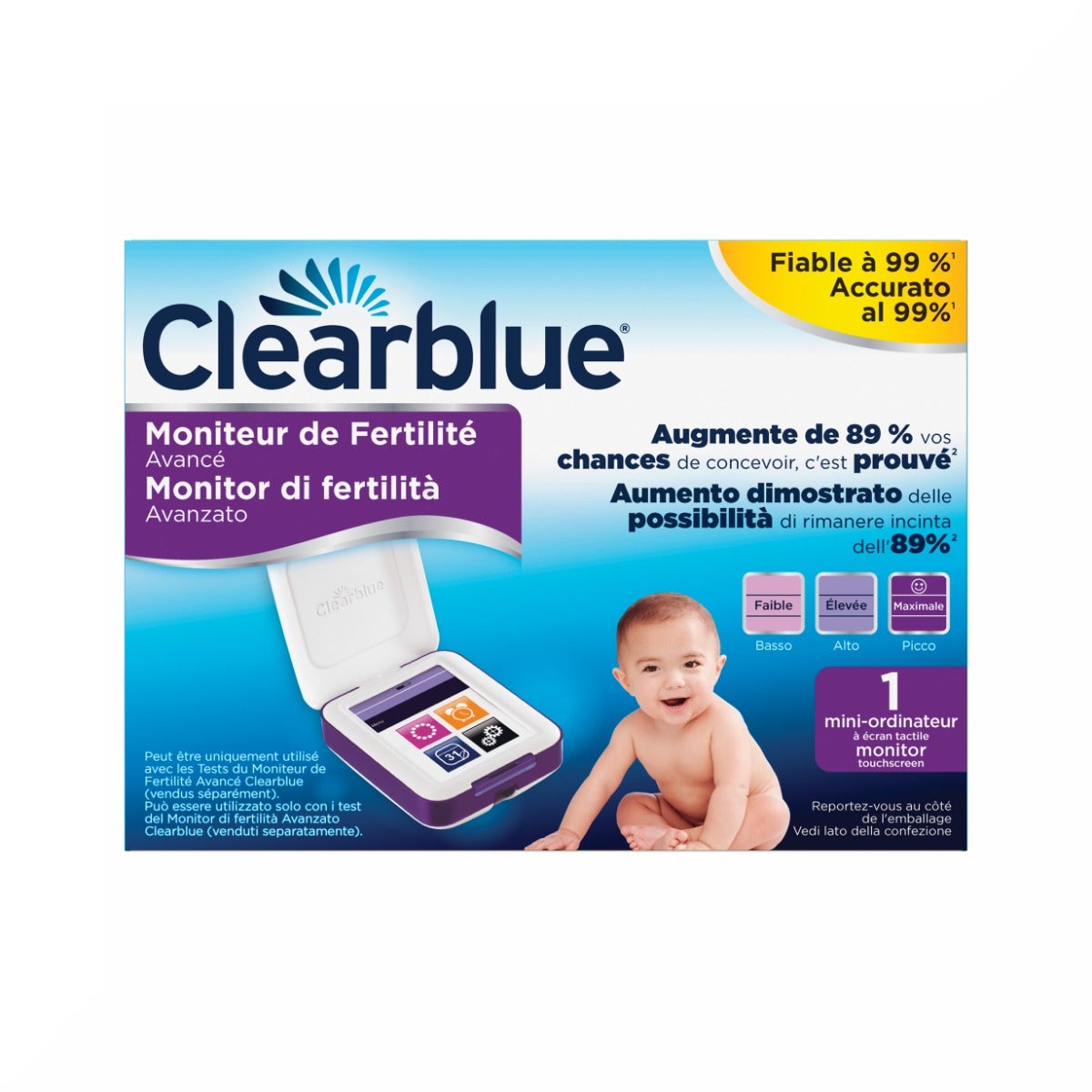 Monitor di Fertilità Clearblue Avanzato-2