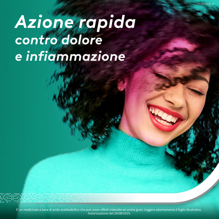 Aspirina Dolore e Infiammazione Antidolorifico Antinfiammatorio per Mal di Testa e Dolori 8 Cpr