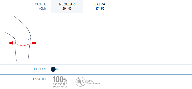 Pavis Supporto Sottorotuleo Cod. 045