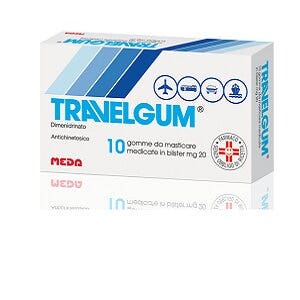 Travelgum 10 Gomme Masticabili 20mg-1