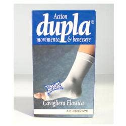 Dupla Cavigliera Elastica Bianca Taglia XL  - 1