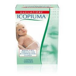 Benda Icopiuma A Compressione Fisiologica Rete Ombelicale Con Garze Sterili 1 Pezzo  - 1