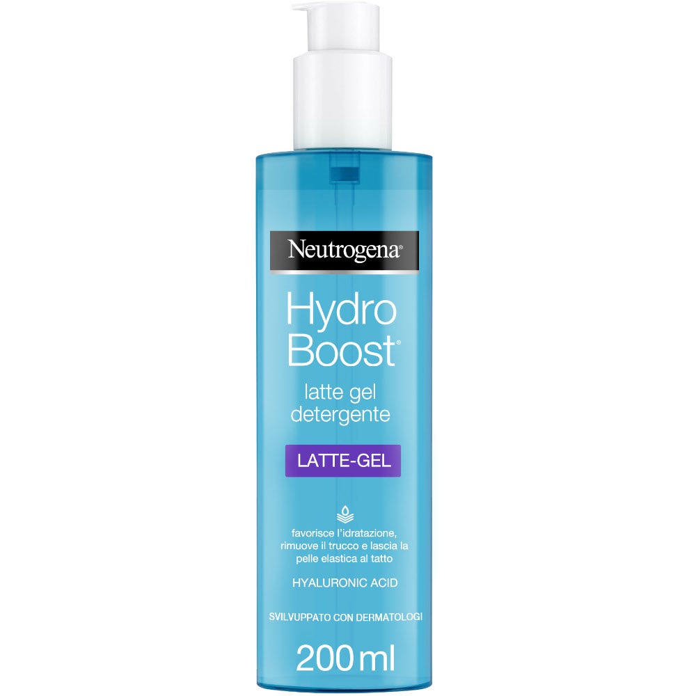 Neutrogena Hydro Boost Latte Gel Detergente 200ml  - 4