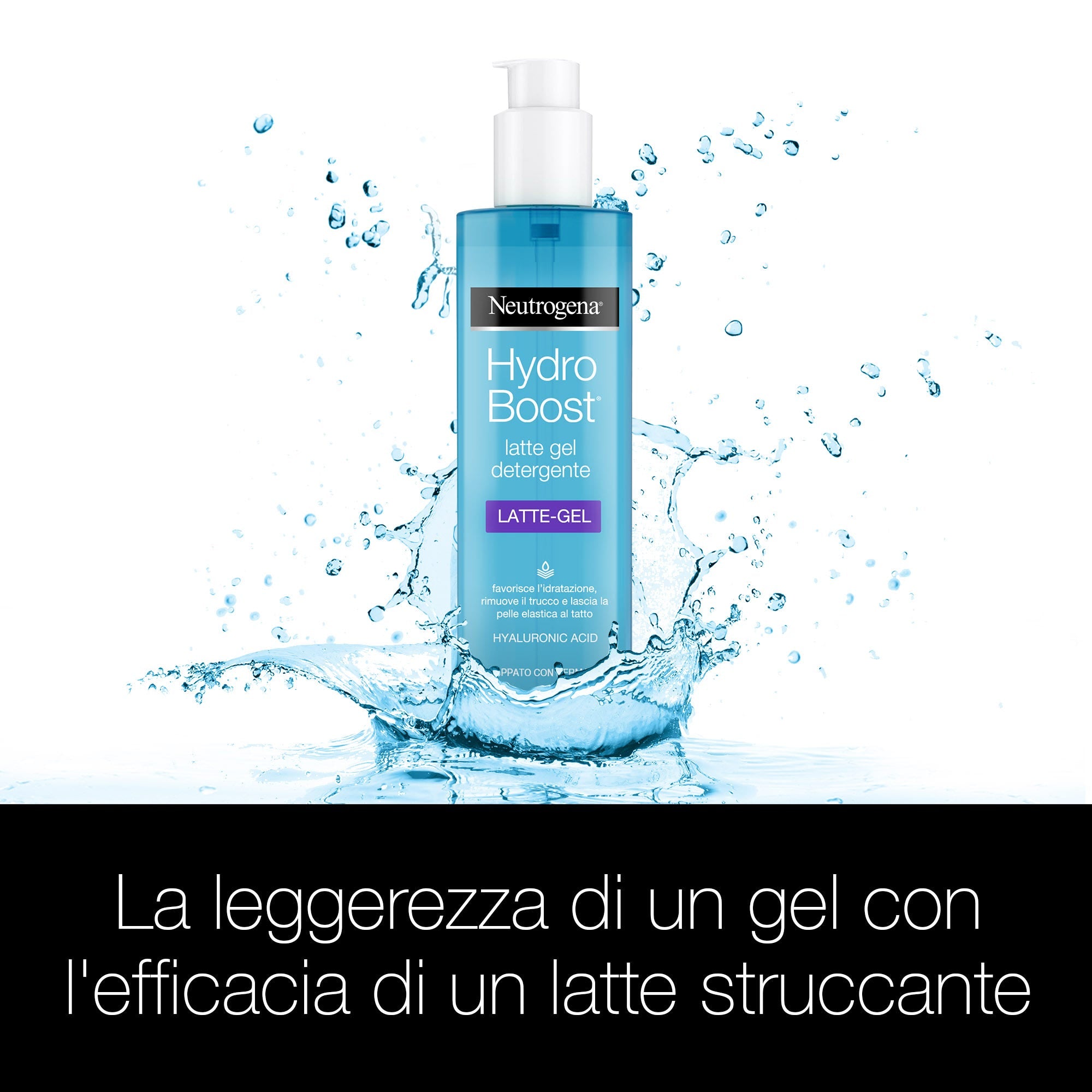Neutrogena Hydro Boost Latte Gel Detergente 200ml  - 5