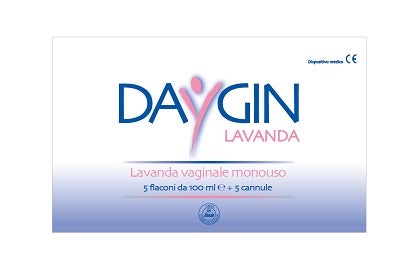 Daygin Lavanda Vaginale 5 Flaconi 100ml + 5 Canule  - 1