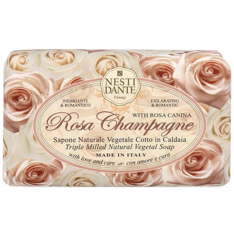 Nesti Dante Sapone Naturale Rosa Champagne 150g-1