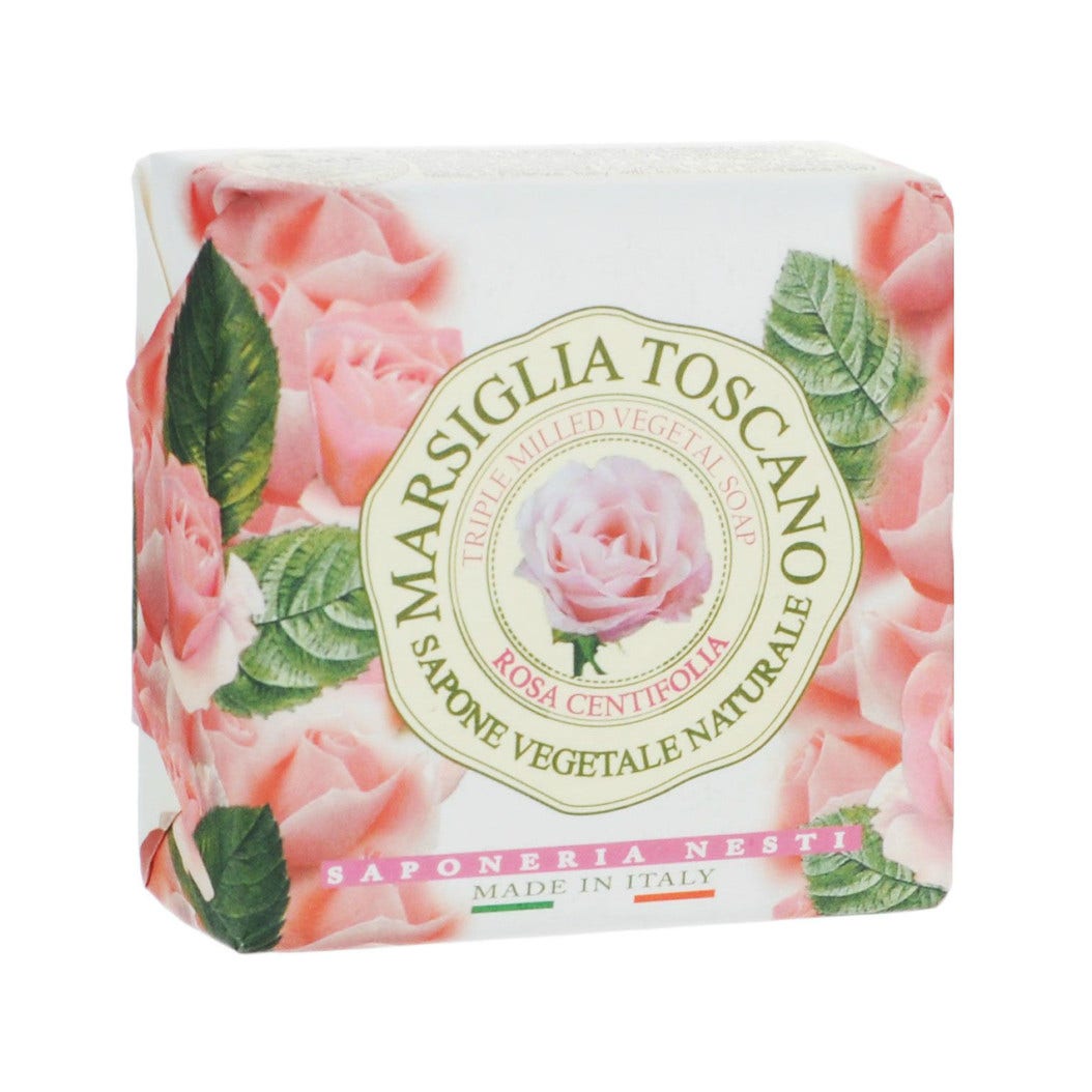 Nesti Dante Marsiglia Toscano Sapone Rosa Centifolia 200g-1
