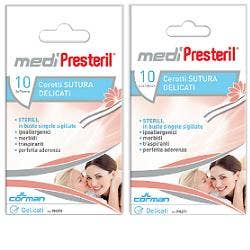 Cerotto Per Sutura Medipresteril 6,4x108mm 10 Pezzi  - 1