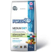 Forza10 Medium Diet Crocchette Al Cervo Con Patate Cani Adulti Taglia Media Sacco 1,5kg-1