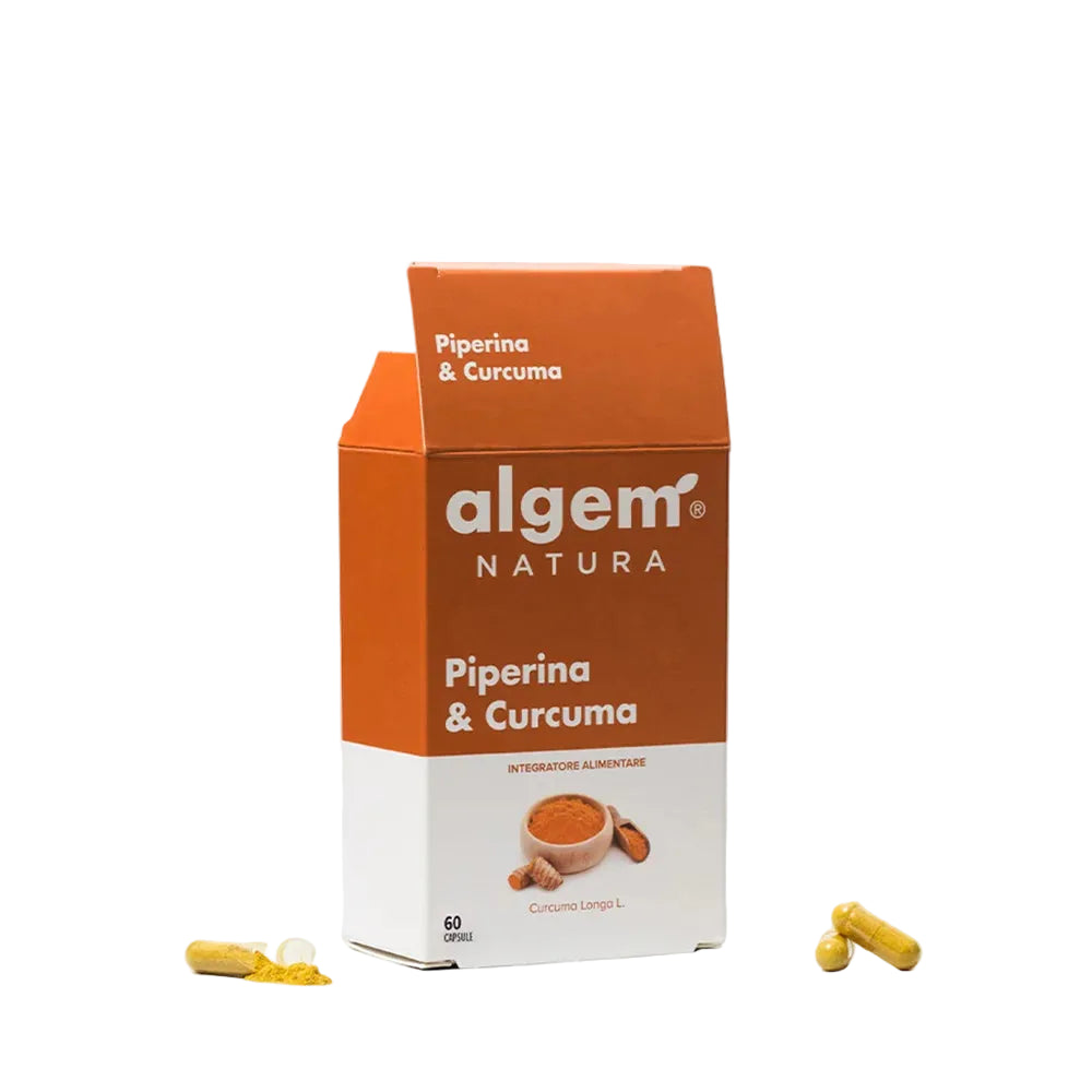 Piperina E Curcuma 60 Capsule