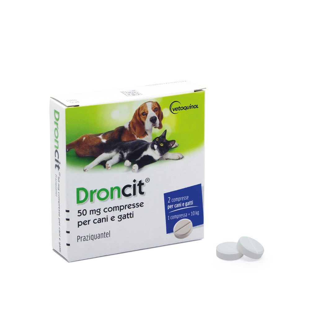 Droncit 2 Compresse Per Cani E Gatti 50mg-2