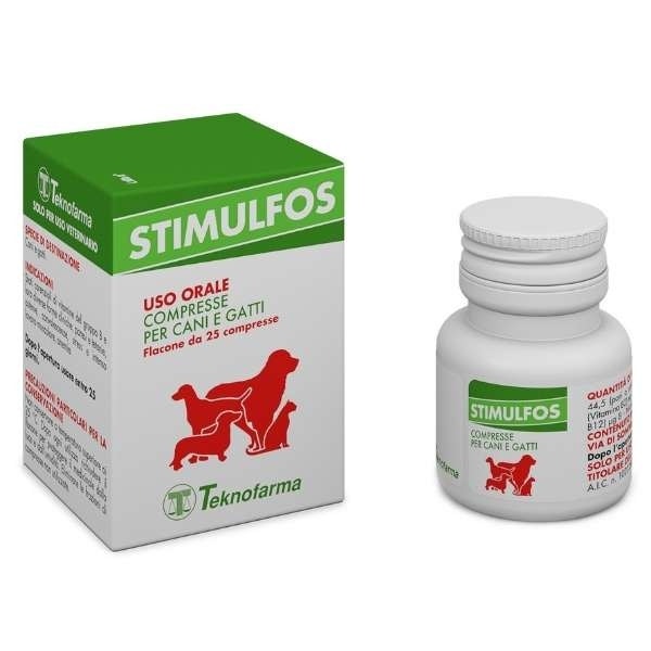 Stimulfos Cani E Gatti 25 Compresse-1