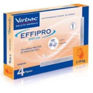 Effipro Spot-On Soluzione 4 Pipetta 0,67ml 67mg Cani Da 2 A 10kg-1