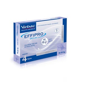 Effipro Spot-On Soluzione 4 Pipette 1,34ml 134mg Cani Da 10 a 20kg-1