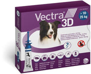 Vectra 3D Blu Antiparassitario Cani 10 - 25 Kg 3 Pipette-1