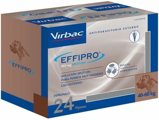 Vibrac Effipro Duo Spot-On Soluzione 402mg/120,6mg Per Cani Taglia Gigante 24 Pipette-2