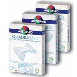 Quadramed Cerotto Dermoattivo Strip Grande 10 Pezzi  - 1