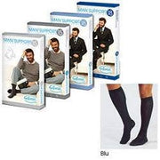 Man Support 18 Cotone Gambaletto Blu Taglia 5 1 Paio  - 1