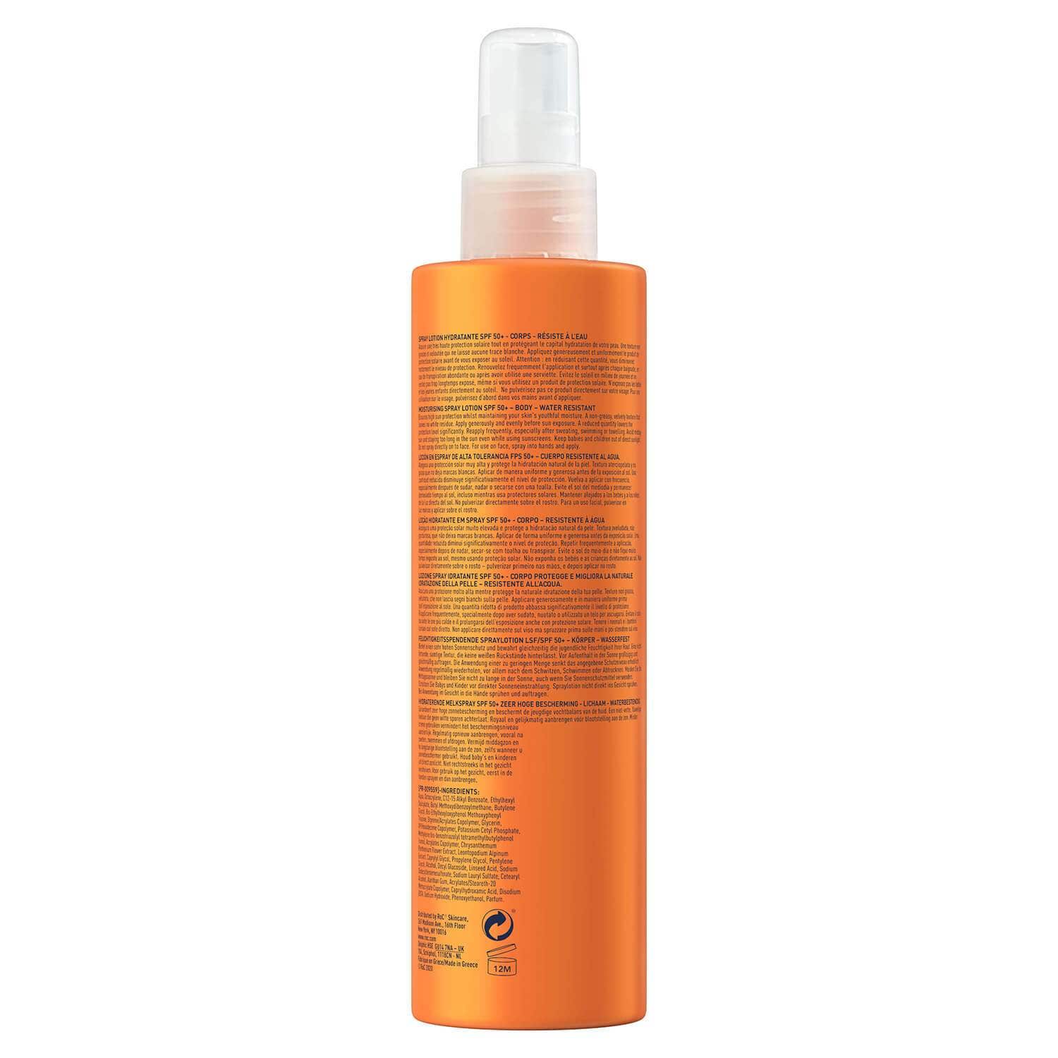 Roc Solare Corpo Lozione Spray Idratante SPF50+ 200ml  - 2