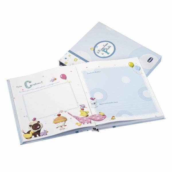Chicco Libro Ricordi Azzurro  - 1
