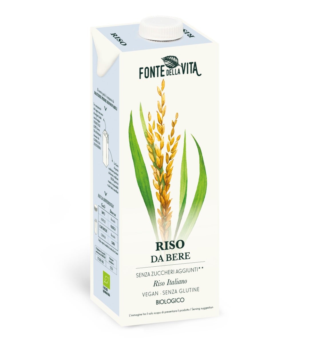 Fonte Della Vita Riso Da Bere Bio 1 Litro-1