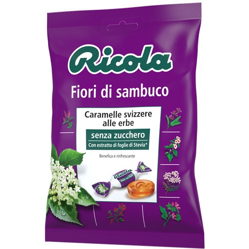 Ricola Fiori Di Sambuco Senza Zucchero 70g - 2