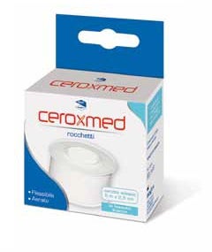 Ceroxmed Cerotto In Rocchetto Aerato In Tessuto Bianco 500x2.5cm 1 Pezzo  - 1